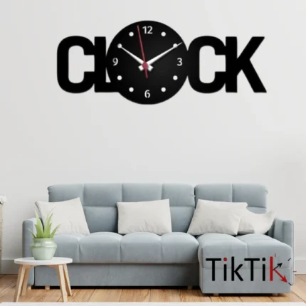 Stylish Designer Wooden Big Clock for wall